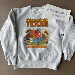Vintage 1989 University of Texas Longhorns Sweatshirt 90s Texas Longhorns Shirt